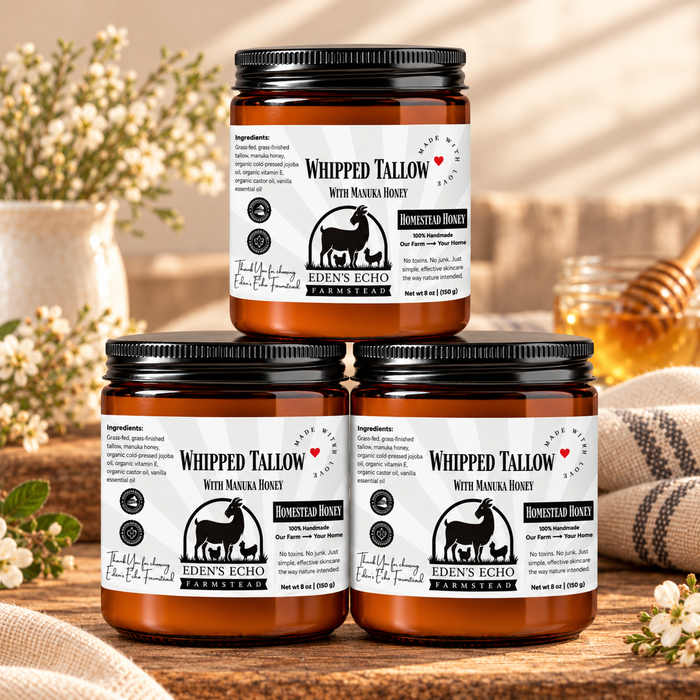 Whipped Tallow 8oz (3 pack)
